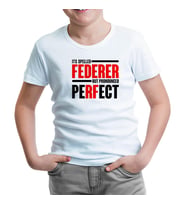 Tenis - Pronounced Perfect Beyaz Çocuk Tshirt