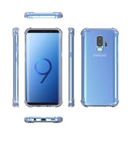 Samsung Galaxy S9 Plus Uyumlu Kılıf Zore Nitro Anti Shock Silikon (Renksiz)