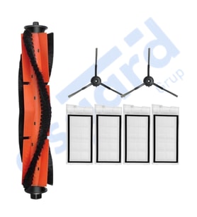 Roidmi Eve - Eve Plus Uyumlu 1 Ana Fırça 2 Yan Fırça 4 Filtre PKT-iasgf0000652