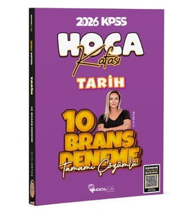 2026 KPSS Tarih 10 Deneme Çözümlü Hoca Kafası Yayınları