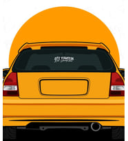 Göz Yumduk Kör Sandırlar Araba Sticker Etiket 24CM