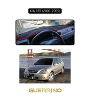 KİA RİO 2000-2005TORPİDO KORUMA HALISI SİYAH KENAR