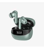 S34 ANC & ENC Oyuncu TWS IPX5 Bluetooth Kulaklık (Yeşil)