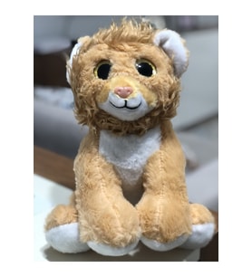 Sevimli Aslan Peluş Oyuncak Uyku Arkadaşı Büyük Boy 35 cm (Çok Renkli)