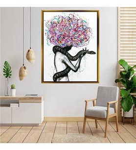Altın  Çerçeveli tablo n750