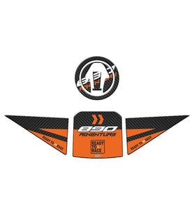 SKM KTM 890 ADVENTURE 2020-22 UYUMLU TANK PAD SET 002