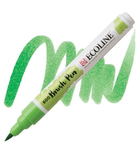 Talens Ecoline Brush Pen Fırça Uçlu Kalem 600 Green 