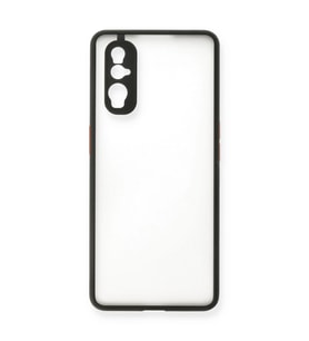 Oppo Find X2 Kılıf Montreal Silikon Kapak - Siyah