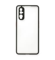 Oppo Find X2 Kılıf Montreal Silikon Kapak - Siyah