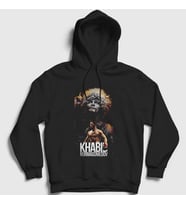 Presmono Unisex Siyah Champion Ufc Khabib Nurmagomedov Kapüşonlu Sweatshirt 310317tt