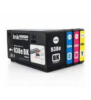 HP 938e 4 Renk Muadil Kartuş Seti Yüksek Kapasite