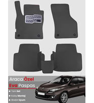 RENAULT MEGANE 3 STATİON WAGON (2008-2016) Uyumlu EVA Paspas Tam Set–Oto Paspas,Araca Özel
