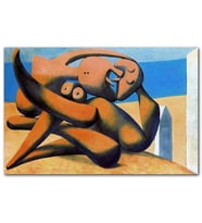 Cakatablo Figure At The Seaside 1931 by Pablo Picasso MDF Tablo