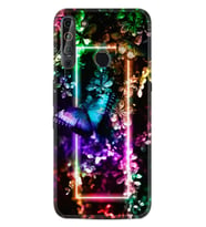 Casper Via X20 Kılıf Silikon Desen Butterfly Neon 1684