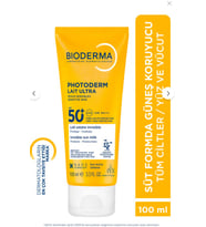 Bioderma Photoderm Lait Ultra SPF50+ 100 m