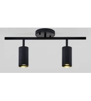 MYLİGHTS MAT SİYAH İKİLİ LED SPOT LED APLİK LED AVİZE GÜNIŞIĞI AMPULLÜ