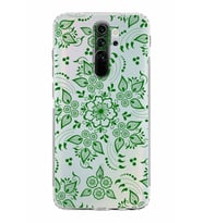 Xiaomi Redmi Note 8 Pro  Kamera Korumalı Kapak Nostalji Desen Tasarımlı Şeffaf  Kılıf