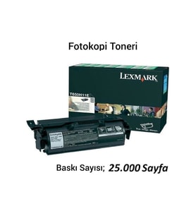Lexmark T650h11e Toner T650 / T652 / T654 / T656