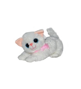 Peluş Sesli Kedi (Çok Renkli)