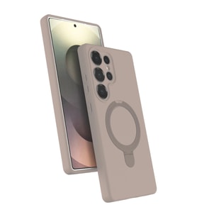 Galaxy S25 Ultra Regal Magsafe Standlı Kapak - Çöl Titanyum