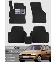 OPEL CORSA C (2000-2006) Uyumlu EVA Paspas Tam Set–Araca Özel,Kolay Montaj,Oto Paspas