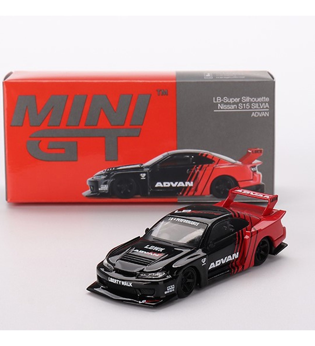 Mini GT 649 LB-Super Silhouette Nissan S15 Silvia