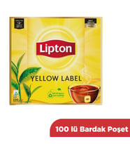 Lipton Yellow Label Bardak Poşet Çay 100 Lü 200 Gr