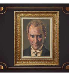 ÖZEL SERİ ALTIN VARAKLI ATATÜRK TABLO S954