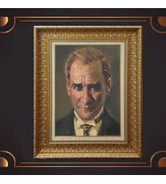ÖZEL SERİ ALTIN VARAKLI ATATÜRK TABLO S954
