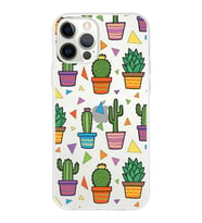 PrintiFy Apple  iPhone 12 Pro Max ile Uyumlu 1mm Slim Fit Water Color 4 Baskılı Şeffaf  Kılıf
