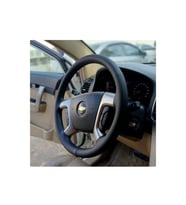 DİKİŞLİ DİREKSİYON KILIFI NOKTALI DERİ SİYAH DİKİŞLİ CHEVROLET CAPTİVA İÇİN HIZLI KARGO