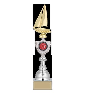 ODAK KUPA - Figürlü Kupalar - Yelken Figürlü Kupalar FG-035 B - 43 cm