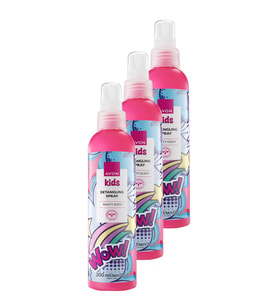 Kids Wow Çocuklar İçin Meyve Kokulu Saç Açıcı Sprey 200 ML. Üçlü Set