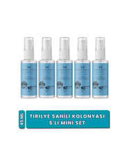 Bursa Şehir Kolonyaları, Tirilye Sahili Kolonyası, 5'li Mini Set, 45 Ml