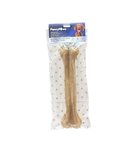 Fancy Paws Naturel Press Kemik 25 CM Jumbo Boy  Köpek Diş Kaşıma ve Çiğneme Ödülü