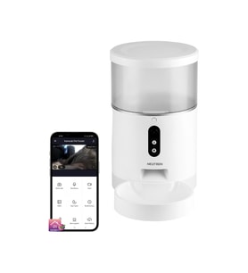 Neutron NTL-PF04LCAM Kameralı ve Sesli Akıllı Mama Kabı Wi-Fi Destekli 4 Litre App ile Kontrol