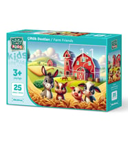 Art Çocuk Çiftlik Dostları 25 Parça Puzzle