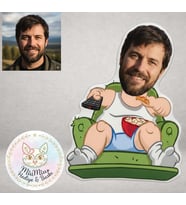 Kişiye Özel Komik Eğlenceli Şekilli Maskot Yastık 11