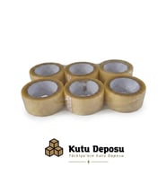 ŞEFFAF KOLİ BANDI (6'LI PAKET)