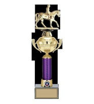 ODAK KUPA - Figürlü Kupalar - At / Binici Figürlü Kupalar FG-060 B - 42 cm
