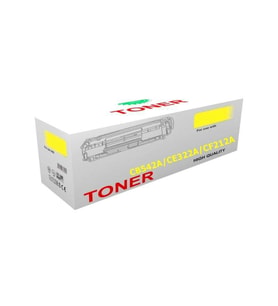 HP UYUMLU CB542A/CE322A/CF212A Çipli Sarı Muadil Toner