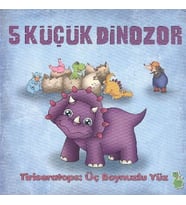 5 Küçük Dinozor - Tiriseratops Üç Boynuzlu Yüz
