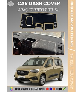 OPEL COMBO E (2018-2025) Torpido Örtüsü Ön Göğüs Koruma Torpido Koruma Tam Uyum Çatlamayı Önler