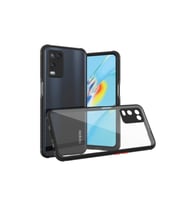 Oppo A54 4G Uyumlu Kılıf Zore Kaff Kapak (Siyah)