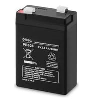 TTEC 6V 2.8 AH Kuru Bakımsız Akü
