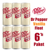 Dr Pepper Vanilla Float 330ml 6’li Paket