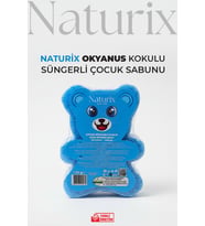 Ayıcık Şekilli Süngerli Okyanus Ferahlığı Çocuk Sabunu Hassas Ciltler İçin Yumuşak Bakım - 150 gr