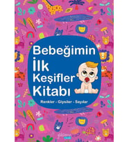 Bebeğimin İlk Keşifler Kitabı Renkler – Giysiler Sayılar