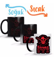 The Saviors Half Your Shit Tour Sihirli Kupa Bardak Porselen