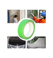 Renkli Maskeleme Kağıt Bant Boya Bandı 24mmx20mt Yeşil (Çok Renkli)